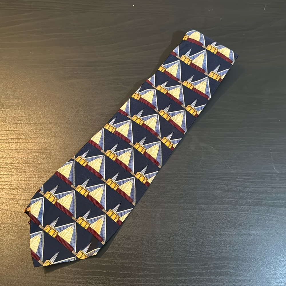 Vintage UNICEF Classic Silk Tie